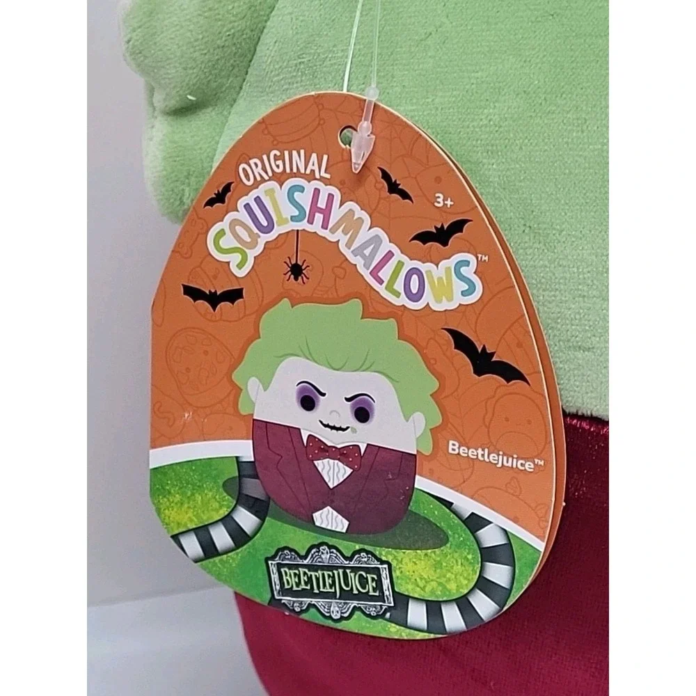 New Squishmallows 8 inch Beetlejuice Groom Halloween Plush‎ Toy Gift